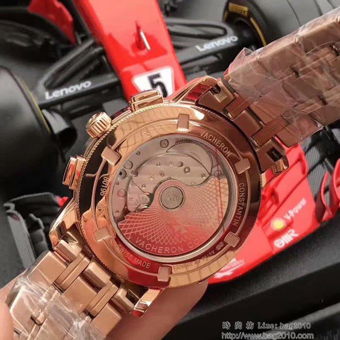 江詩丹頓 Vacheron Constantin F1精品 2019新款 進口9100多功能機芯 超強防水 高檔男士腕表  wssb4301